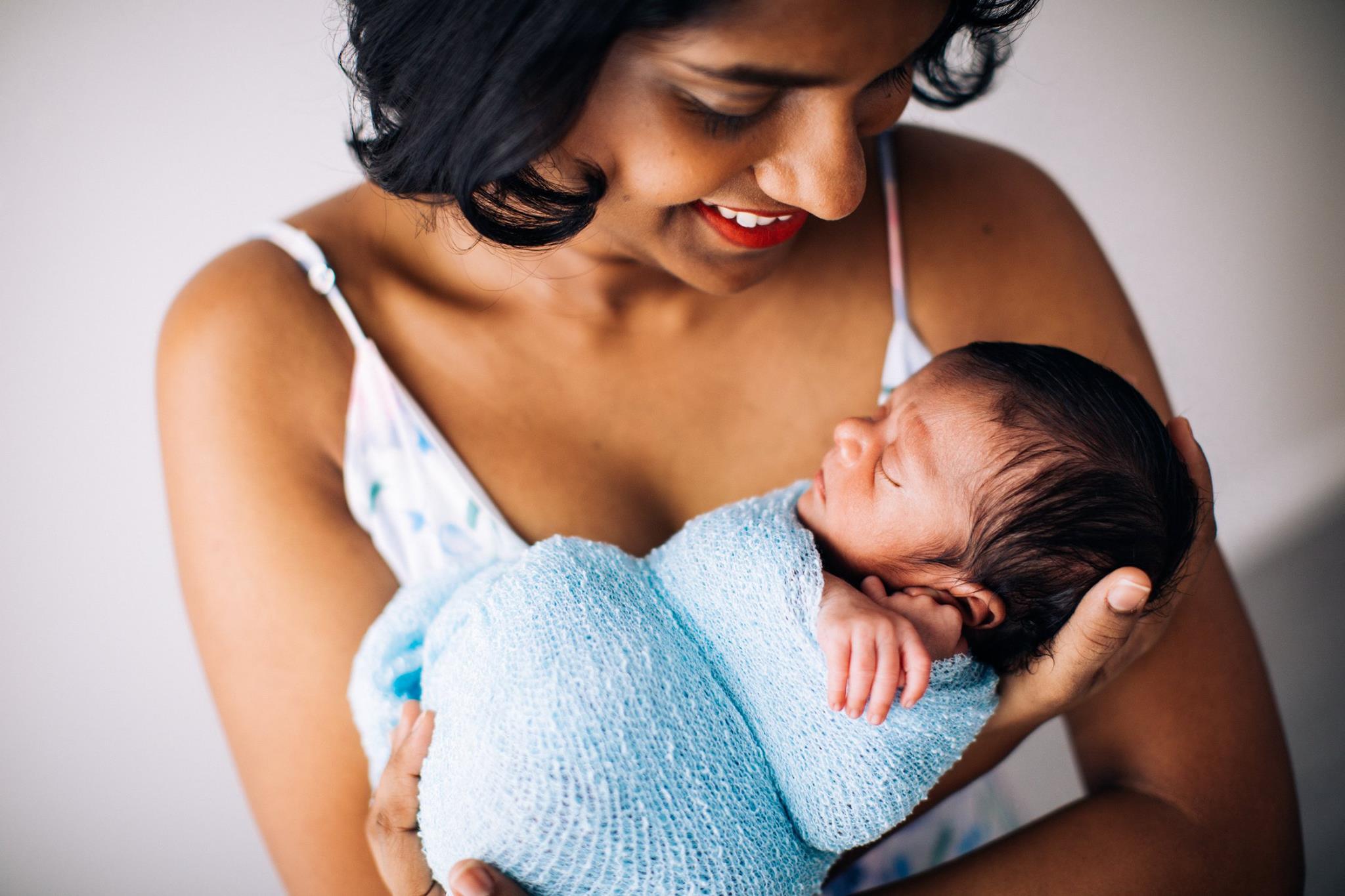 mom and son Brown mama blog image